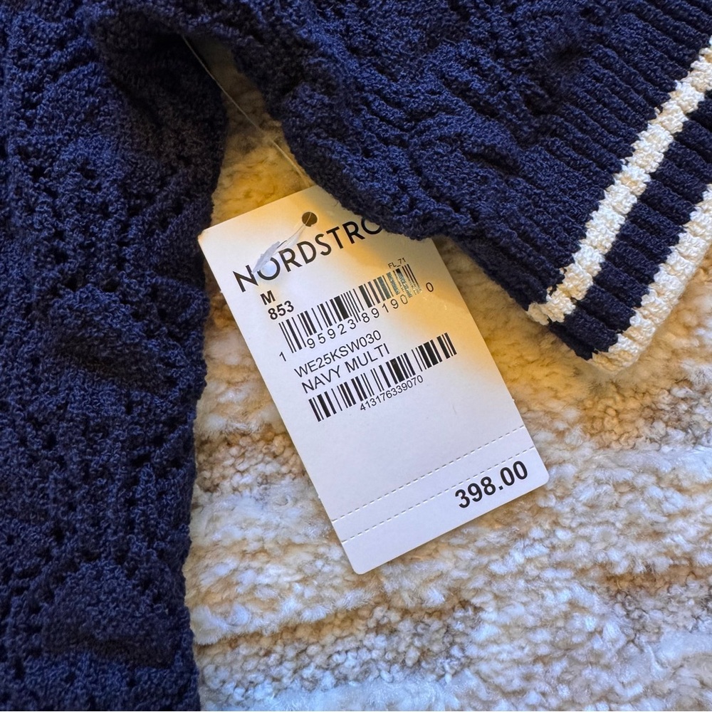 Frame Denim Medium Sweater Rookie Crewneck Style BNWT $398 MSRP - Picture 6 of 8